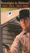 Gunfight in Abilene (VHS) Bobby Darin  Emily Banks - $8.90
