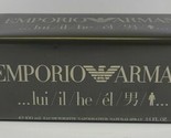 Emporio Armani Men 100ml 3.4 Oz Eau De Toilette Spray New Sealed Box  - $74.25
