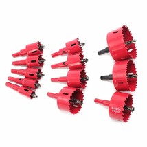 Durable M42 Bi-Metal Hole Saw Cutter Drill Bit Set With 12, And Gifts Fo... - £36.94 GBP