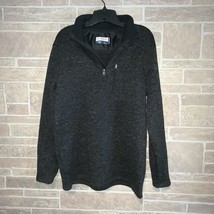 Magellan Classic Fit Black/Gray Moisture Wicking Pull  over size Small - £15.55 GBP