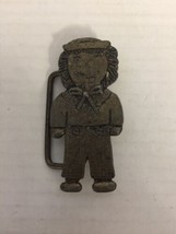 Vintage Starlight Raggedy Andy Doll Metal Belt Buckle - £11.38 GBP