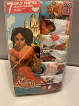 Disney Girls Underwear 7-Pair Cotton Panties Elena Avalor - £10.19 GBP