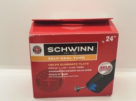 SCHWINN 24 inch Self Seal Tube fits 24x1.75 - 2.225 inch tires NEW in sealed pkg - £7.09 GBP