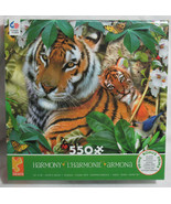 Ceaco 550 Piece Jigsaw Puzzle Harmony TIGER AND CUB in jungle - £23.94 GBP