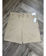Stylus Men's Size 42 Performance Chino Shorts Quick Dry Stretch 9" Inseam - $23.38