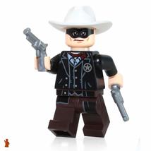 LEGO Minifigure: Lone Ranger with 2 Silver Revolvers (2013 Version) - $27.00