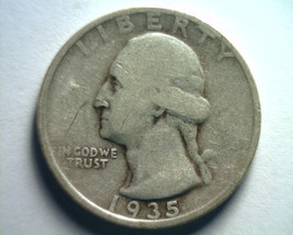 1935-D WASHINGTON QUARTER GOOD G NICE ORIGINAL COIN FROM BOBS COIN FAST ... - £10.36 GBP