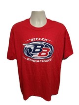 Bergen Barracudas I Dont Chase Dreams I Hunt Goals Adult Red XL TShirt - £11.66 GBP