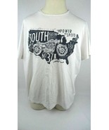 South Houston Street Riders Club Motorcycle George Casual T-Shirt Size 3XL - £10.09 GBP