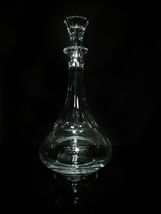 Christofle Crystal Decanter fluted pristine condition with tags - $490.05