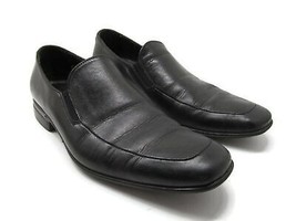 Adam Derrick To Boot New York Mens Black Leather Apron Toe Loafers Size US 8.5 M - £27.97 GBP