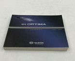 2012 Kia Optima Owners Manual Handbook OEM G04B27005 - $17.99