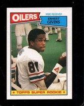 1987 Topps #310 Ernest Givins Nmmt (Rc) Oilers *X109206 - £3.47 GBP