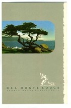 Del Monte Lodge Restaurant Dinner Menu 1960&#39;s Pebble Beach California  - £77.86 GBP