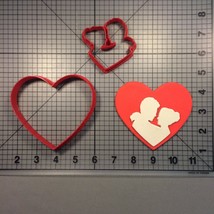 Heart Couple Silhouette 100 Cookie Cutter Set - £5.19 GBP+