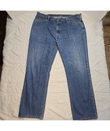 Polo Ralph Lauren Jeans Mens 44x31 Blue Denim Authentic Dungarees Relaxe... - $40.20 CAD