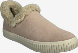 TIMBERLAND SKYLA BAY WOMEN&#39;S PINK FUR SUEDE SLIP-ON SHOES, A2CDU - £56.49 GBP