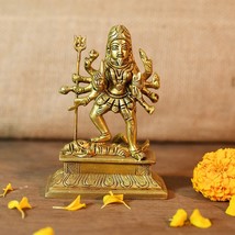 Traditional Brass Maha Kali Mata Murti IdolBrass Kali Maa Sculpture 4 x ... - £39.56 GBP