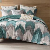 INK IVY King/California King Alpine Cotton Duvet Cover 100% Cotton 1 Kin... - $29.91 CAD