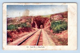 Tunnel Number 1 Union Pacific Railroad St Marys Creek NE Embossed DB Postcard - £16.27 GBP
