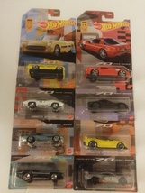 Hot Wheels 2023 Corvette 70th Anniversary Set Of All 8 GRT01 Mint On Cards - £59.61 GBP
