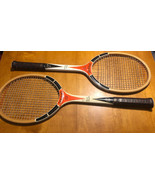 Vintage - Pair of Spalding Pancho Gonzales Prize Cup Tennis Rackets - £29.74 GBP