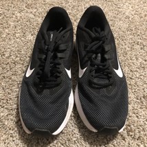 Nike Downshifter Women’s Running Shoes Black White Size 9 AQ7486-001 Lac... - $26.17