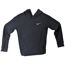 Kids Black Hoodie Nike Small Size Boys Athletic Front Pocket Youth Size - £27.52 GBP
