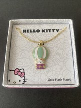 New Hello Kitty Gold Flash  Plated Necklace - $23.16