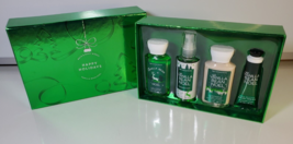 Bath &amp; Body Works Vanilla Bean Noel Travel Size 4pc Gift Set in Decorative Box - £17.98 GBP