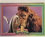Mighty Morphin Power Rangers 1994 Trading Card #12 Mammoth Mastodon - £1.54 GBP