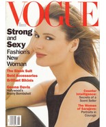 1994 Vogue May Magazine Geena Davis Sarajevo Marisa Tomei Stephen Sondhe... - $55.58