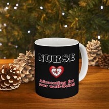 Advocating For Your Well-being Ceramic Nurse Mug 11oz | Nurse Graduation Gift 90 - £8.65 GBP