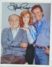 Hart To Hart Cast Signed Photo X3 - Robert Wagner, Stefanie Powers, Lionel Stand - £310.56 GBP