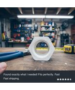 3/4&quot;x1/2&quot; PVC Reducer Bushing Fitting Schedule 40 Pipe Spigot Socket Pre... - $34.82 MXN