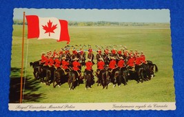 Cool Vintage Royal Canadian Mounted Police Postcard Dominion Police Gendarmerie - £4.05 GBP