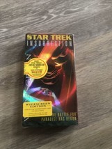 Brand New Sealed Vintage Star Trek Insurrection VHS HiFi Tape Widescreen Edition - £8.48 GBP