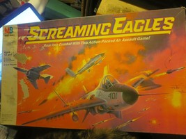 Screaming Eagles Board Game Milton Bradley 1987 Air Assault - $9.50