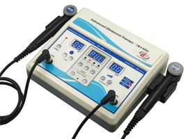 Ultrasound Therapy Physical Pain Relief Digital Therapeutic Machine 1 &amp; ... - £151.85 GBP