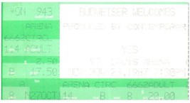 Yes Ticket Stub Novembre 23 1987 St.Louis Missouri - $34.63