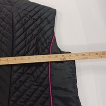 Ruby Rd Puffer Vest Women's Medium Black Full Zip Pockets Lightweight RN#107680 image 7
