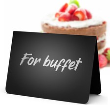 15 Pack Mini Chalkboard Signs For Food Display - Reusable Small Plastic - $41.99