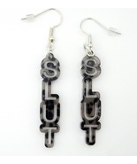 Slut earrings /Hot wife /cougar/cum/swinger/porn/anal/sex/bbc/spade/bbw/mmf - $12.29 CAD