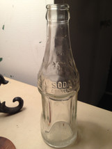 COCA COLA PROPERTY Square Star Shoulder Harrisonburg VA Soda Water Bottle - £30.35 GBP