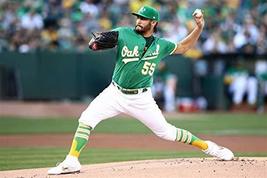 Sean Manaea Poster - Size: 18&quot; x 24&quot; - £24.49 GBP