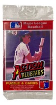 1984 Donruss Action All Stars Jigsaw Puzzle &amp; Card Lot Keith Hernandez George... - £7.67 GBP