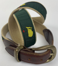 The Masters Traditional Logo Augusta National Golf Belt - Men&#39;s Size 36/... - $39.59