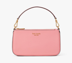 Kate Spade Morgan East West Convertible Leather Crossbody Clutch ~NWT~ Pink - £155.15 GBP
