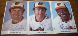 Lot Baseball Baltimore Orioles Photo Terry Crowley Ellie Hendricks Nelson Briles - £7.76 GBP