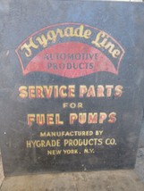 Antique Hygrade Line Automotive Products Parts Cabinet Sign Gas Service ... - £965.97 GBP